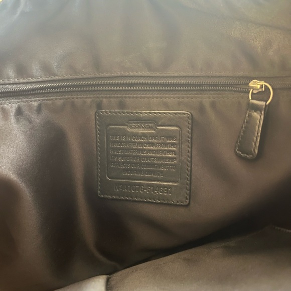 Coach Brown Signature Shoulder Bag - Picture 10 of 14